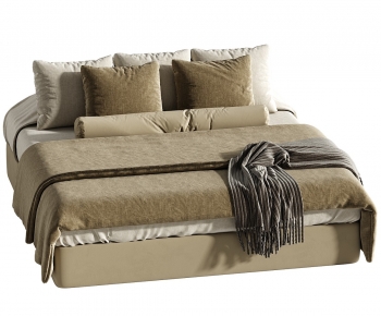 Modern Double Bed-ID:107683904