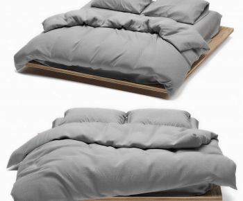 Modern Double Bed-ID:471719984