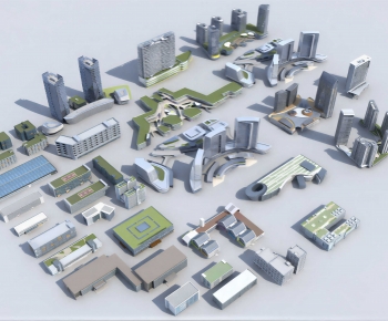 Modern School Building-ID:257565982