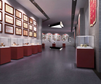 Modern Exhibition Hall-ID:654138095