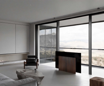 Modern A Living Room-ID:510819075