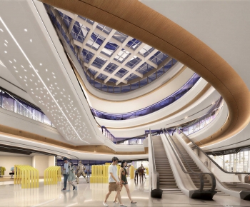 Modern Shopping Mall-ID:835032948