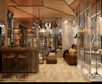 Industrial Style Clothing Store-ID:449394943