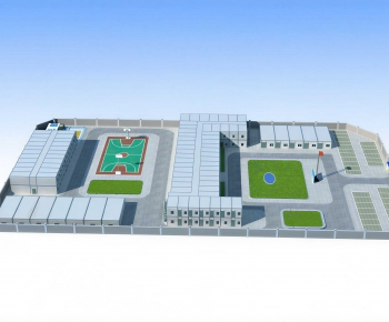 Modern Architectural Bird's-eye View Planning-ID:668968924