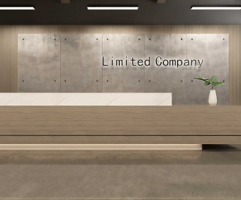 Modern Reception Desk-ID:847397094