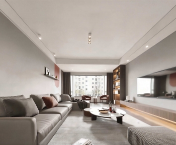 Modern A Living Room-ID:146301038
