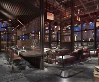 New Chinese Style Dining Room-ID:343805074