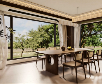 Modern Dining Room-ID:962713962