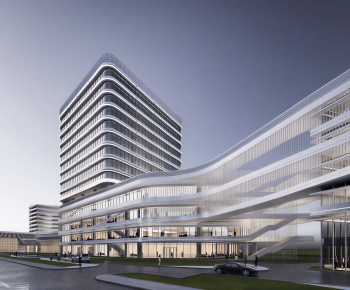Modern Appearance Of Commercial Building-ID:548172951