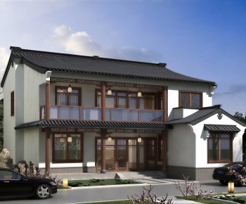 New Chinese Style Detached Villa-ID:438162098