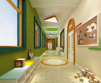 Modern Children's Kindergarten-ID:284336095