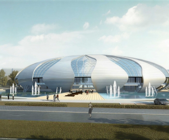 Modern Architecture Of Artistic Style-ID:269978055