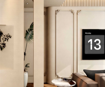 Modern A Living Room-ID:340449851