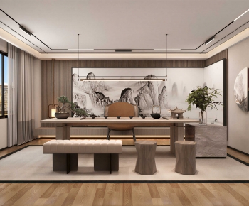 New Chinese Style Tea House-ID:510730989