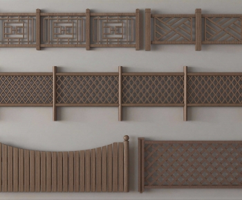 New Chinese Style Guardrail-ID:397927057