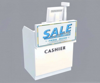 Modern Reception Desk-ID:784132962