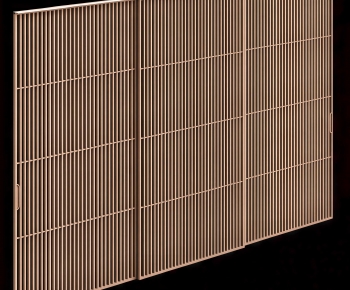 Modern Wooden Screen Partition-ID:915660954