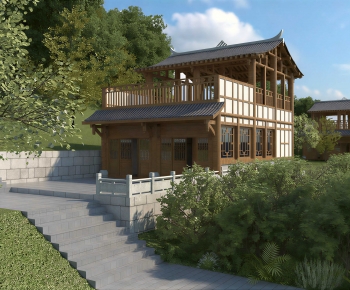 Chinese Style Residential Building-ID:996367936