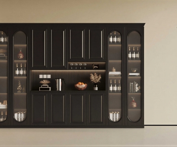 American Style Wine Cabinet-ID:284384016