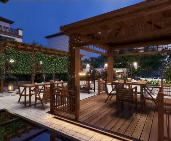 New Chinese Style Courtyard/landscape-ID:772567999