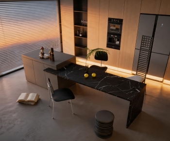 Modern Dining Table And Chairs-ID:749042035