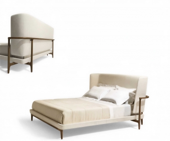 Modern Double Bed-ID:245439057