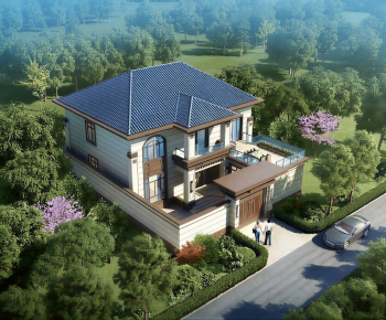 New Chinese Style Detached Villa-ID:682724007