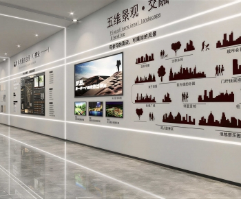 Modern Exhibition Hall-ID:916573056