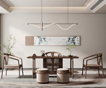 New Chinese Style Tea House-ID:212358007