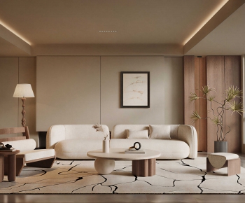 Modern A Living Room-ID:605460885