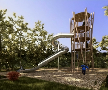 Modern Equipment For Children-ID:859364998