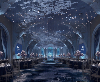 Modern Banquet Hall-ID:787805087