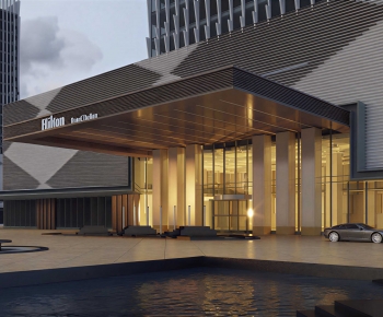 Modern Facade Element-ID:446013935