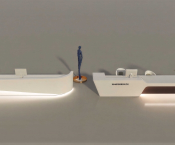 Modern Reception Desk-ID:152379996