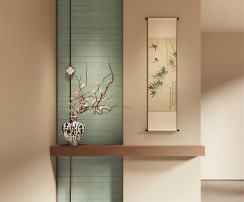 New Chinese Style Hallway-ID:535131931