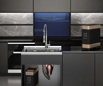 Modern Kitchen Cabinet-ID:218252905