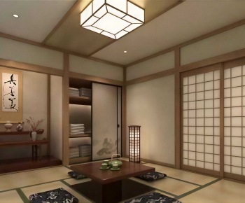 Japanese Style Bedroom-ID:407336952