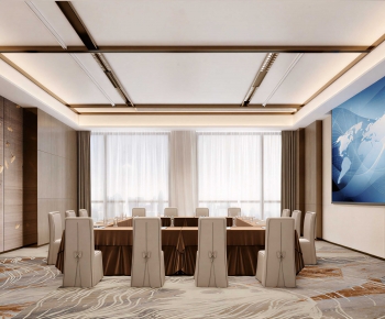 New Chinese Style Meeting Room-ID:983581072