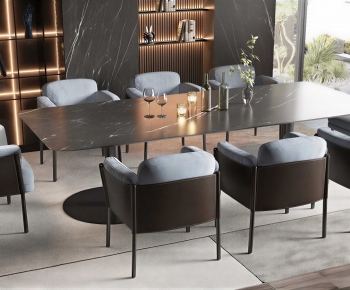 Modern Dining Table And Chairs-ID:317029955