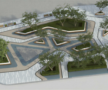 Modern Park Landscape-ID:189884903
