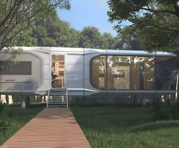 Modern Appearance Of Commercial Building-ID:941131112