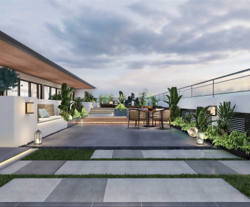 Modern Courtyard/landscape-ID:443449977