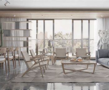 Modern A Living Room-ID:684921038