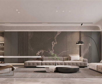 Modern A Living Room-ID:748903048