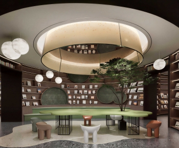 Modern Children's Reading Room-ID:586604123