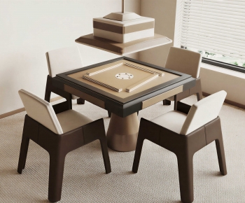 Modern Mahjong Tables And Chairs-ID:465786935