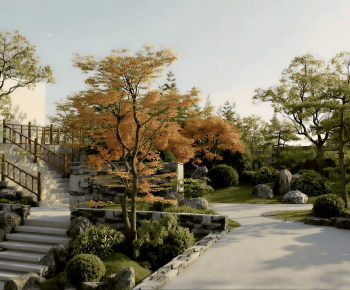 New Chinese Style Courtyard/landscape-ID:515412098