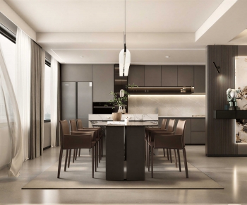 Modern Dining Room-ID:938563113