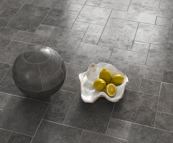 Wabi-sabi Style Floor Tile-ID:684412965