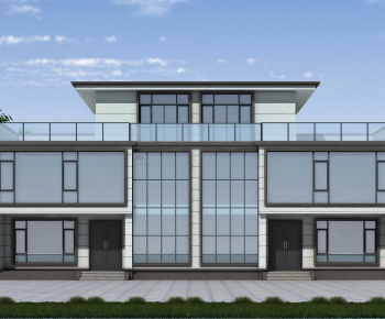 Modern Double Townhouse-ID:531414032